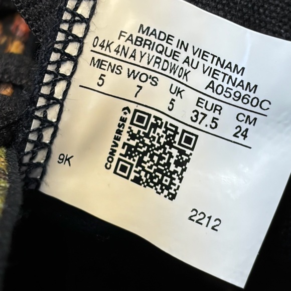 RARE Converse Chuck Taylor LAIKA Paranorman Mens 5 Womens 7 Zombie Nation - Picture 11 of 11